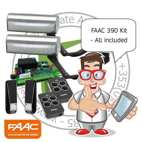 Faac 390 swing gate Kit