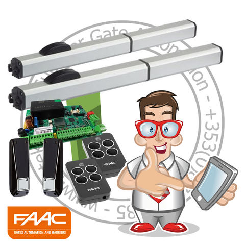 Faac 400 Gate Kit 104201 - For Entrances up to 4.4m (13ft)