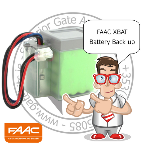 FAAC XBAT 24V EMERGENCY BATTERY KIT 390923