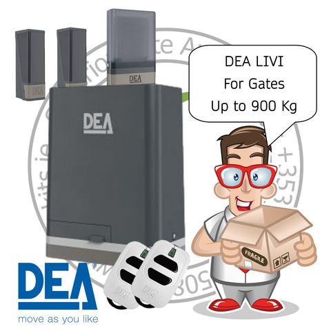 DEA LIVI sliding gate Kit for gates up to 900kg