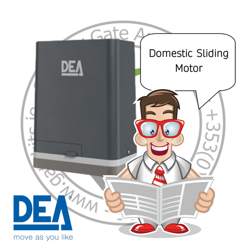 DEA LIVI sliding gate Kit for gates up to 900kg