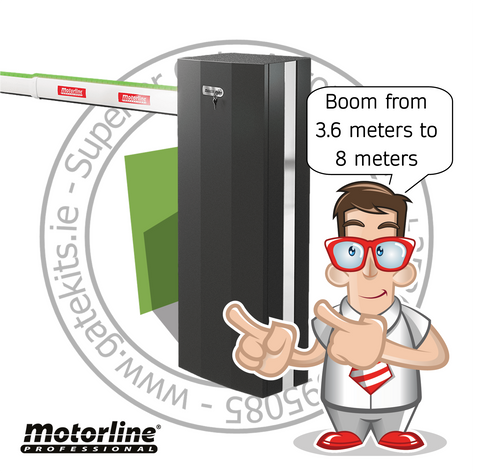 Motorline ZUMA BL Electro-Mechanical Barrier 6m Kit