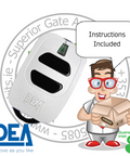 DEA remote control 'Instructions Included'.