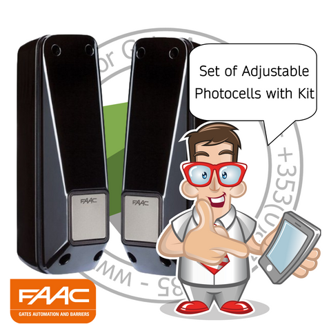 Faac 412 Eco Kit 10563293 - For Entrances up to 1.8m (12ft)